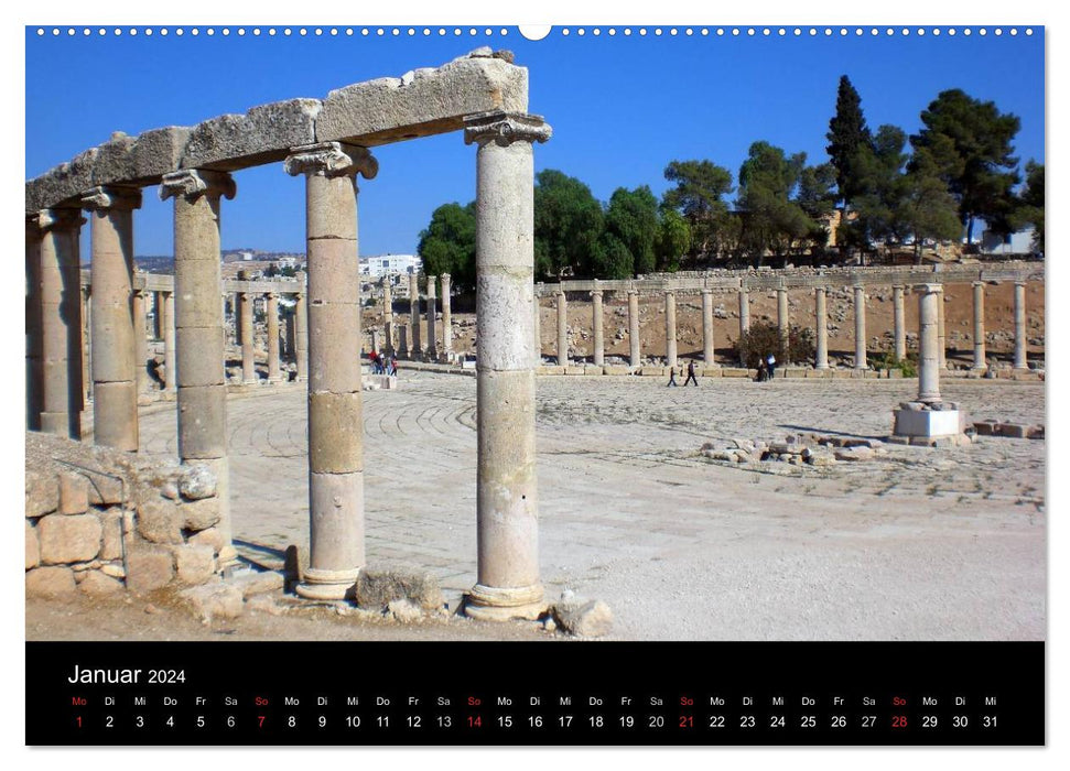 Fascinating Jordan (CALVENDO wall calendar 2024) 