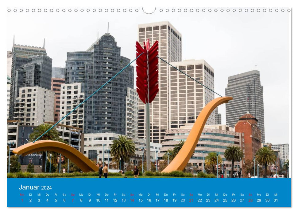 San Francisco - As I see it (CALVENDO wall calendar 2024) 