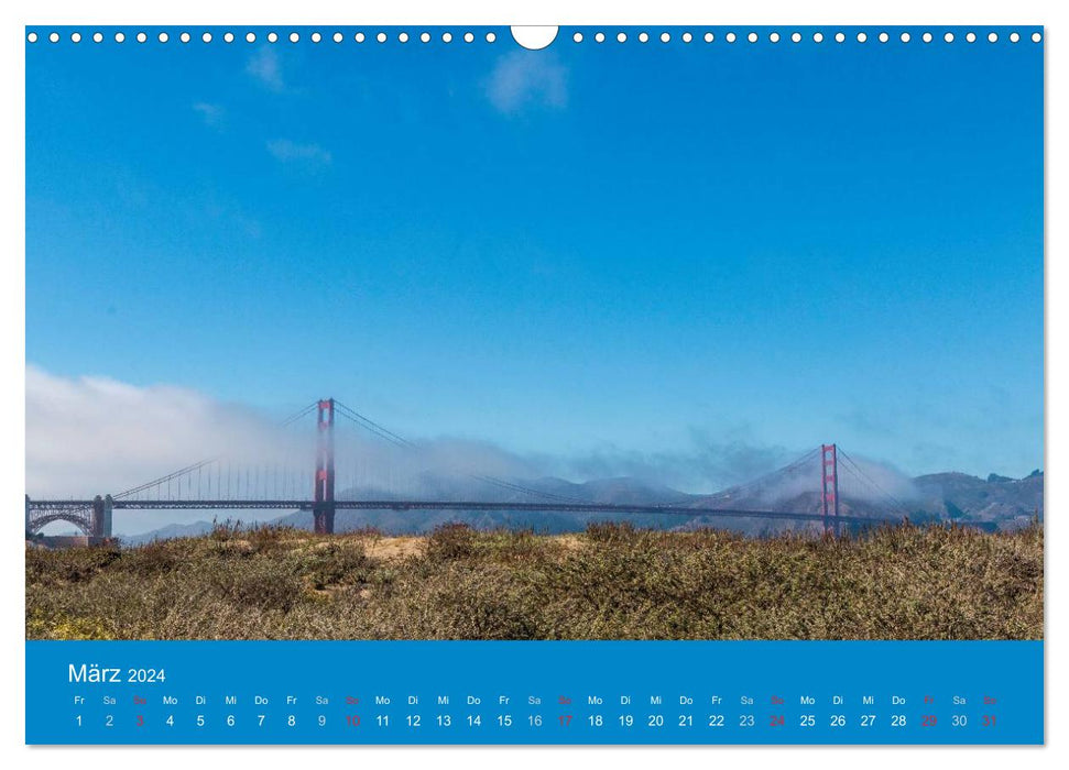 San Francisco - As I see it (CALVENDO wall calendar 2024) 