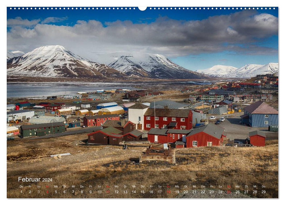 Spitsbergen - Impressions from the Arctic (CALVENDO Premium Wall Calendar 2024) 