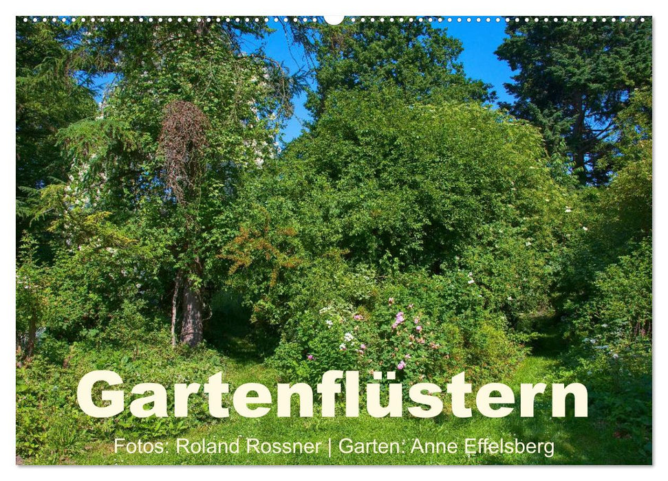 Garden whispers (CALVENDO wall calendar 2024) 