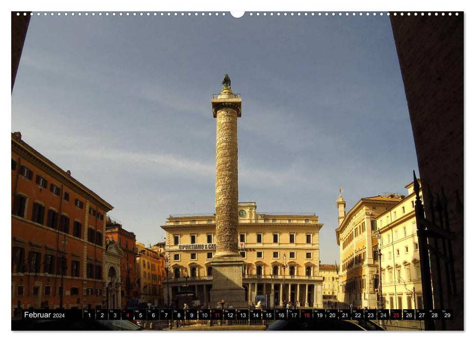Rome - the highlights (CALVENDO Premium Wall Calendar 2024) 