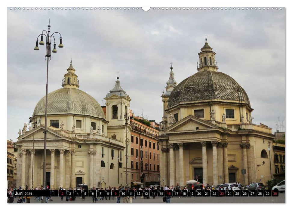 Rome - the highlights (CALVENDO Premium Wall Calendar 2024) 