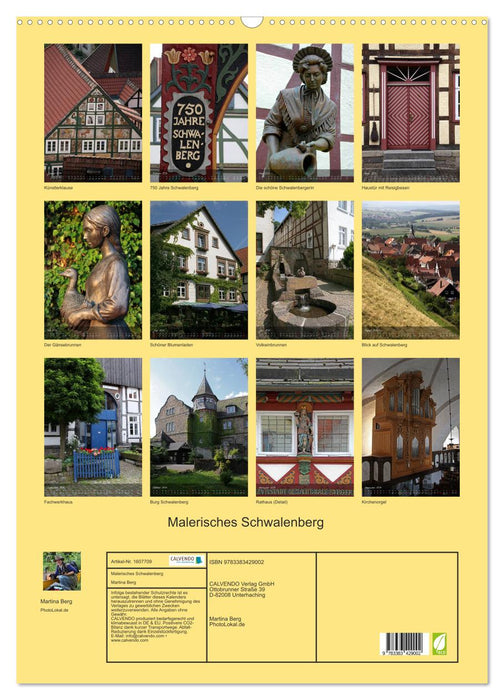 Picturesque Schwalenberg (CALVENDO wall calendar 2024) 