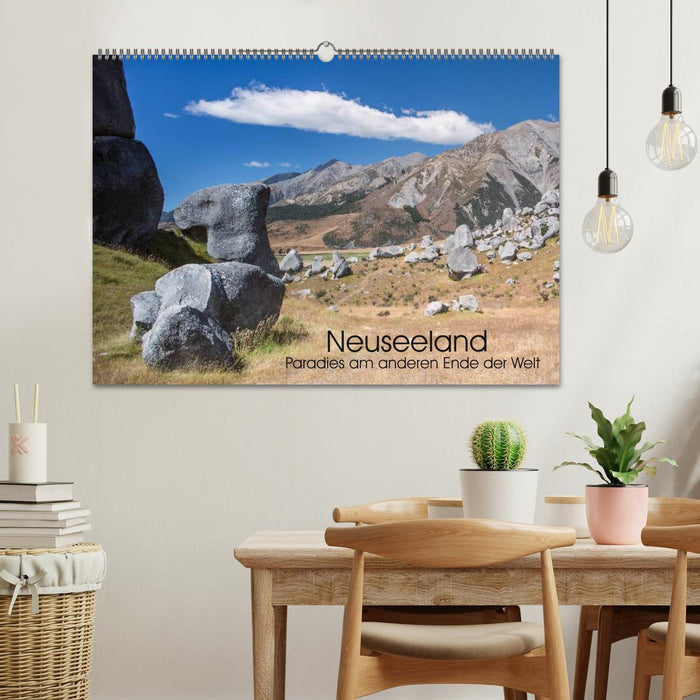 Neuseeland - Paradies am anderen Ende der Welt (CALVENDO Wandkalender 2024)
