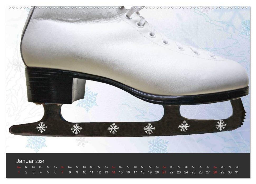 Shoes - step by step through the year (CALVENDO wall calendar 2024) 