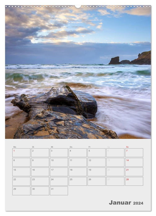Cornwalls Nordküste (CALVENDO Premium Wandkalender 2024)