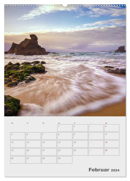 Cornwall's North Coast (CALVENDO Premium Wall Calendar 2024) 