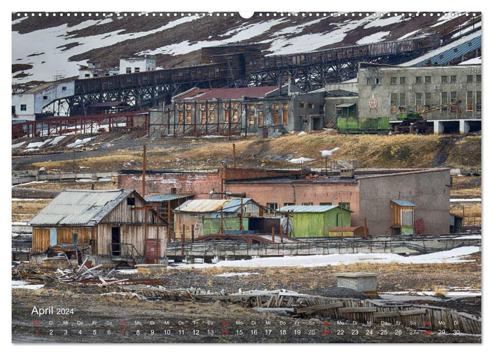 Spitzberg - Impressions de l'Arctique (Calendrier mural CALVENDO 2024) 