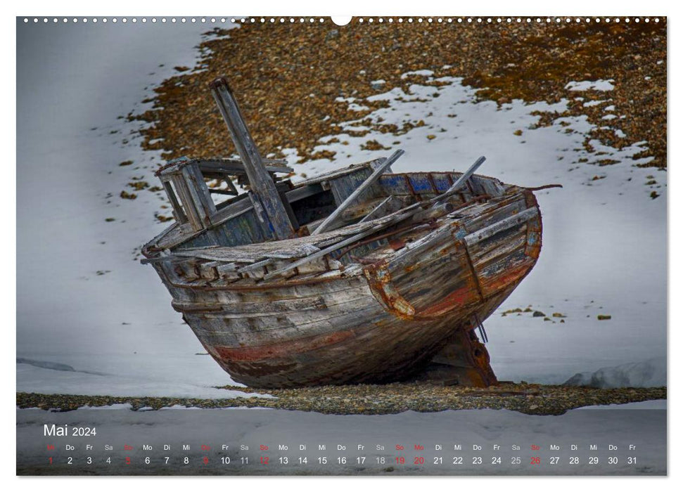 Spitsbergen - Impressions from the Arctic (CALVENDO wall calendar 2024) 