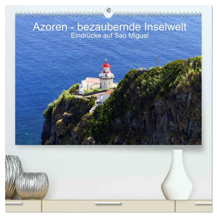 Azores - enchanting island world. Impressions on Sao Miguel (CALVENDO Premium Wall Calendar 2024) 