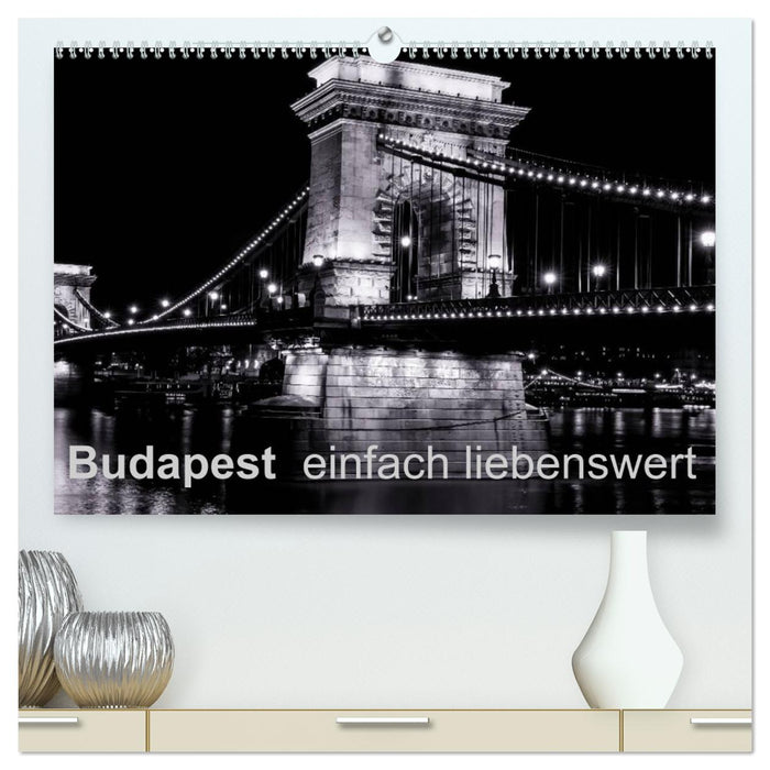 Budapest simply adorable (CALVENDO Premium Wall Calendar 2024) 