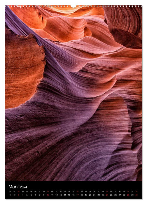 Das Beste vom Antelope Canyon (CALVENDO Premium Wandkalender 2024)