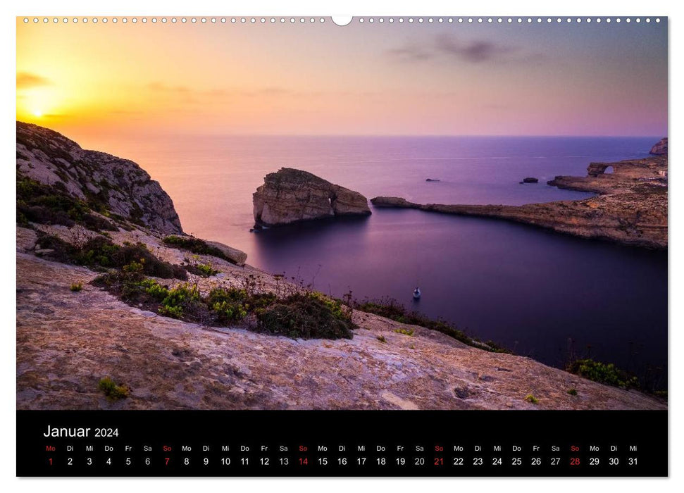 Points lumineux d’Europe (calendrier mural CALVENDO 2024) 