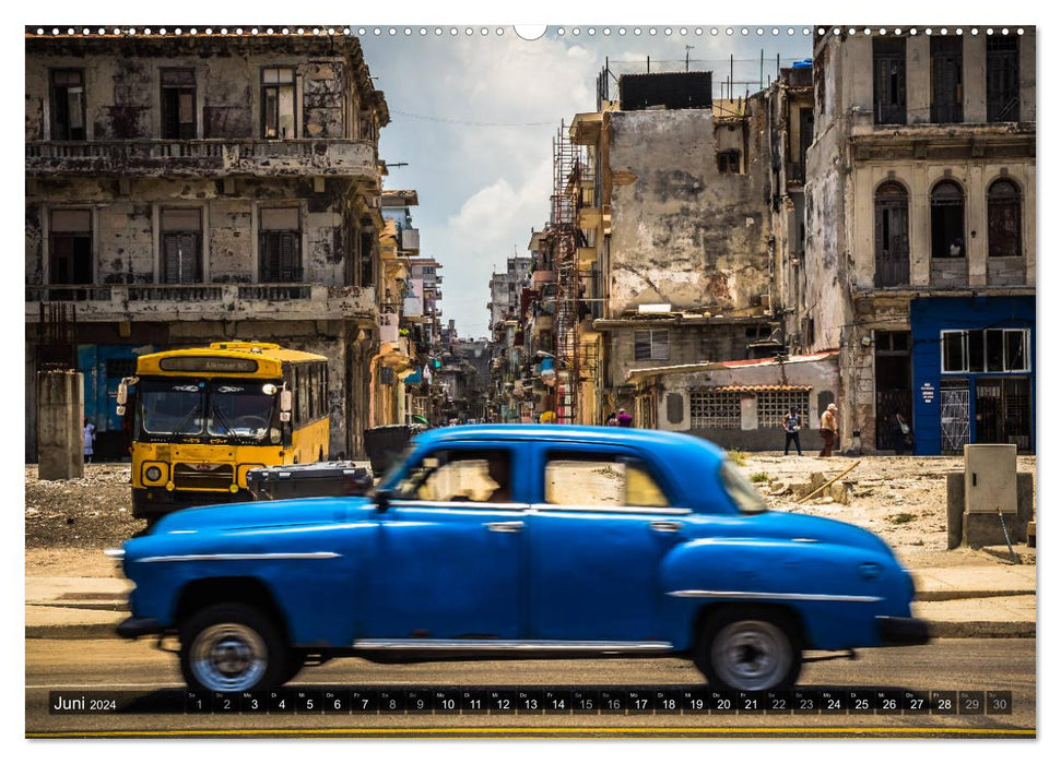 Cuba Nostalgia 2024 (CALVENDO Premium Wall Calendar 2024) 