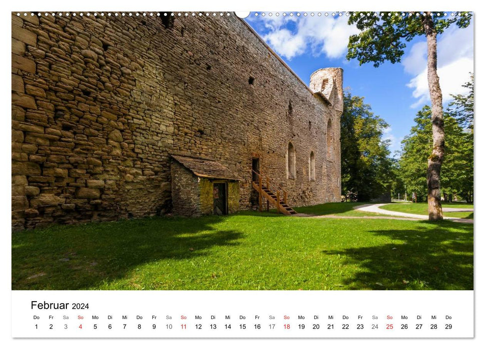 The Northwest of Estonia (CALVENDO Premium Wall Calendar 2024) 