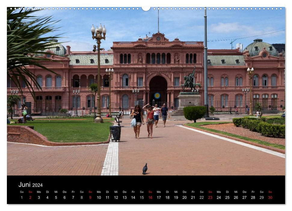 Buenos Aires (CALVENDO Premium Wandkalender 2024)