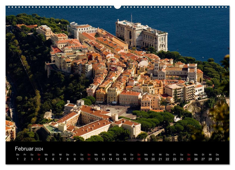 Faszination Monaco (CALVENDO Wandkalender 2024)