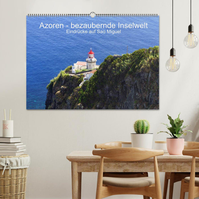 Azores - enchanting island world. Impressions on Sao Miguel (CALVENDO wall calendar 2024) 