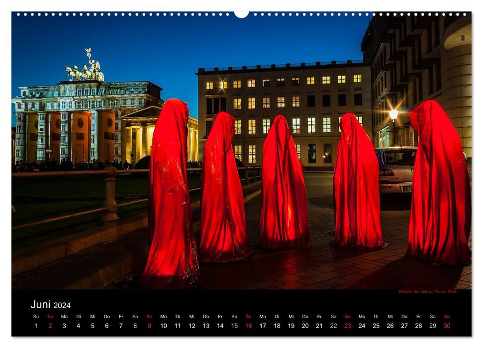 Colors of Berlin (CALVENDO Premium Wall Calendar 2024) 