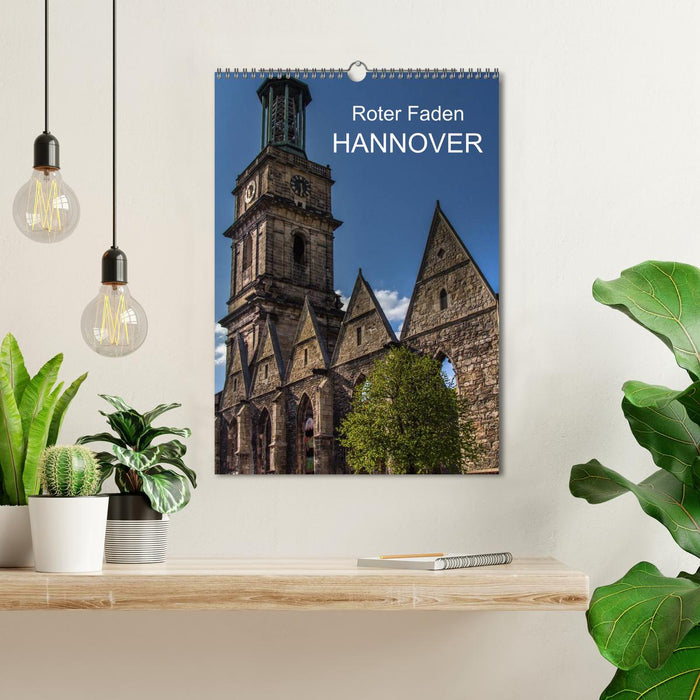 Roter Faden Hannover (CALVENDO Wandkalender 2024)