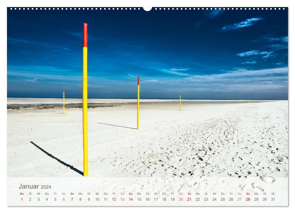 The “North Sea feeling” (CALVENDO Premium Wall Calendar 2024) 