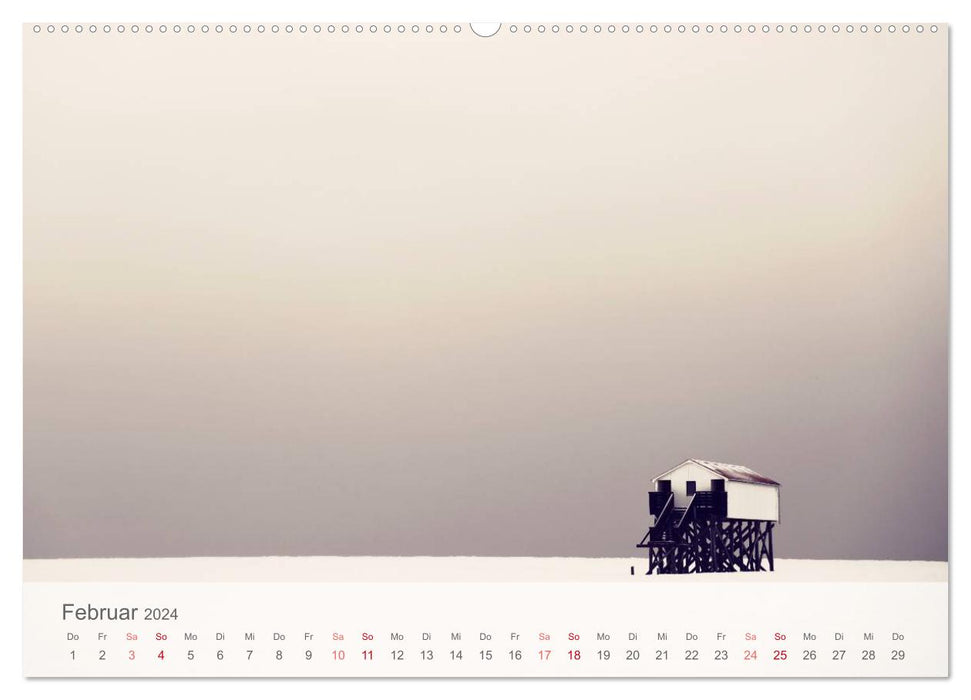 The “North Sea feeling” (CALVENDO Premium Wall Calendar 2024) 