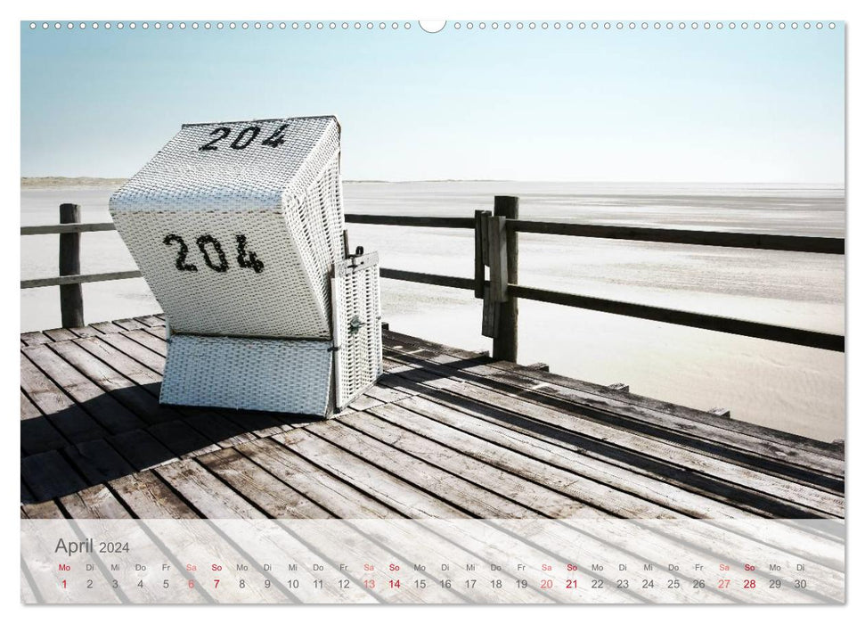 Das "Nordsee-Gefühl" (CALVENDO Premium Wandkalender 2024)