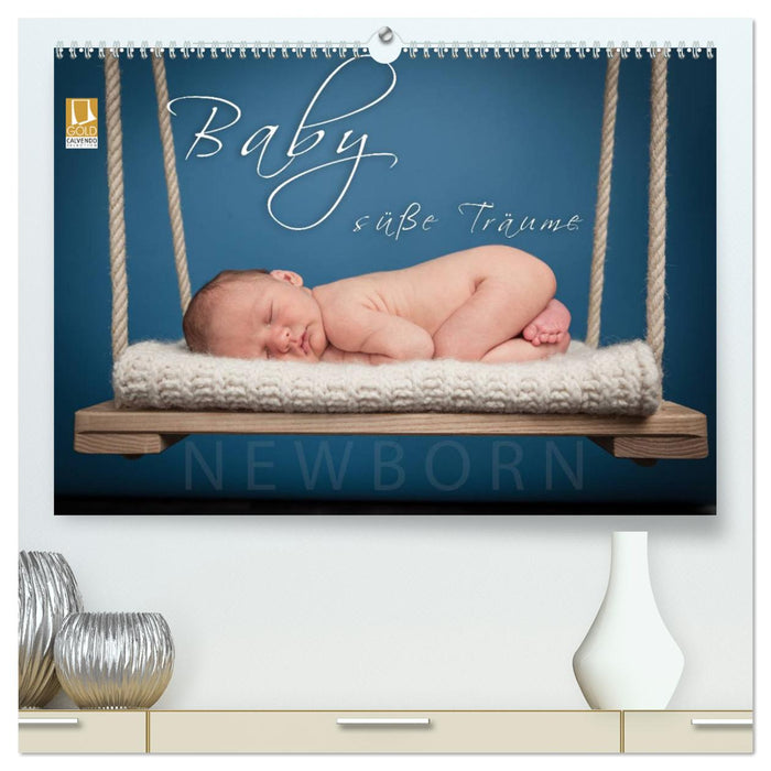 Bébé - fais de beaux rêves (Calendrier mural CALVENDO Premium 2024) 