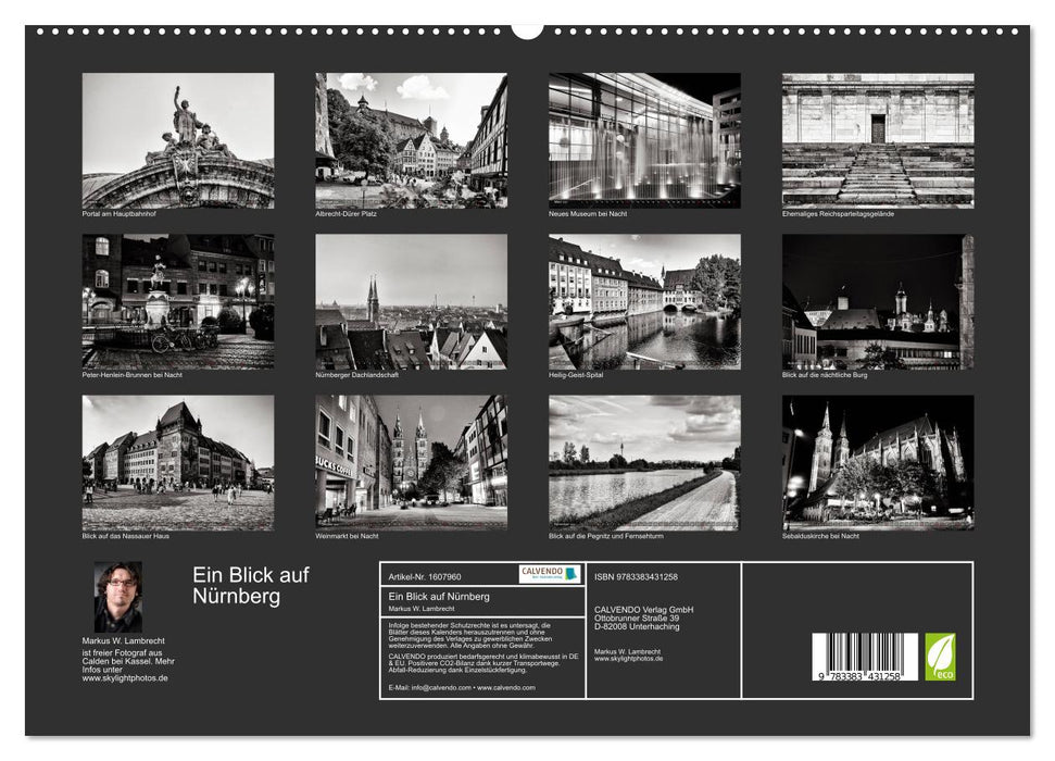 A look at Nuremberg (CALVENDO Premium Wall Calendar 2024) 