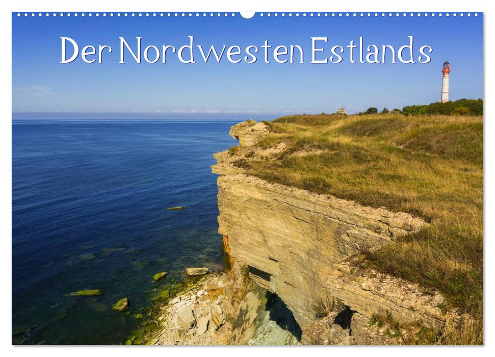 Der Nordwesten Estlands (CALVENDO Wandkalender 2024)