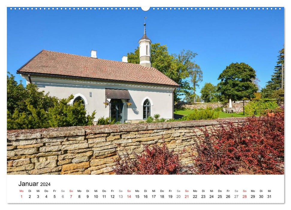 The northwest of Estonia (CALVENDO wall calendar 2024) 