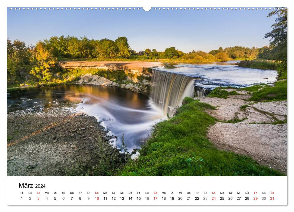 The northwest of Estonia (CALVENDO wall calendar 2024) 