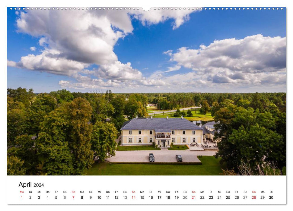 The northwest of Estonia (CALVENDO wall calendar 2024) 