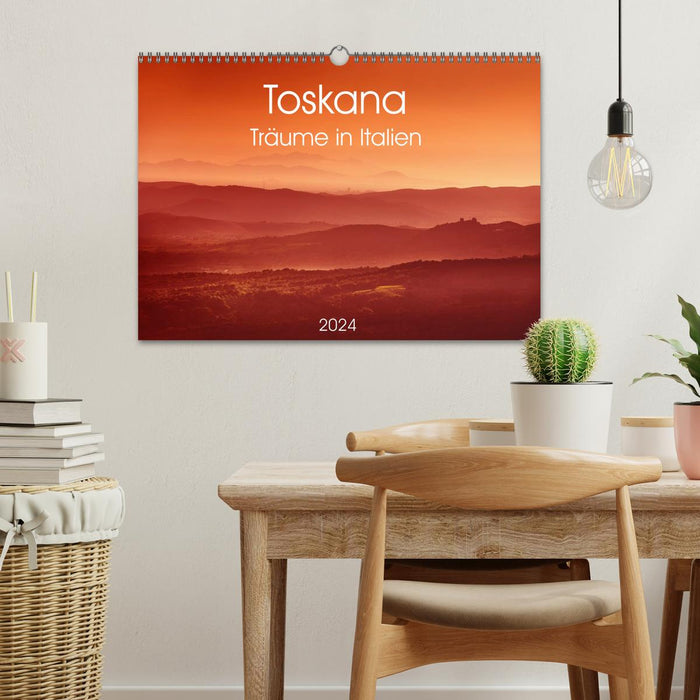 Toscane – Rêves en Italie (Calendrier mural CALVENDO 2024) 