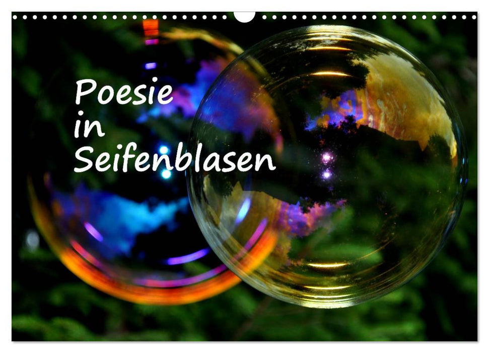 Poesie in Seifenblasen (CALVENDO Wandkalender 2024)