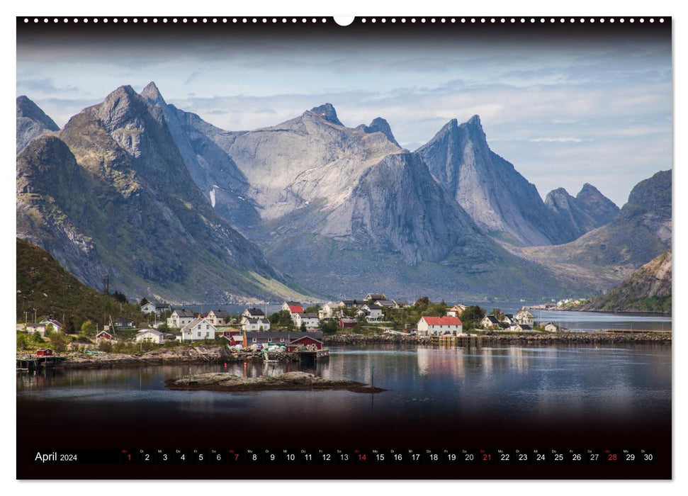 charming Norway (CALVENDO Premium Wall Calendar 2024) 