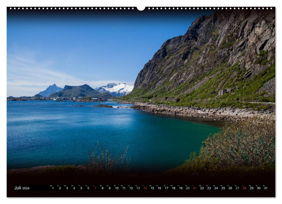 reizvolles Norwegen (CALVENDO Premium Wandkalender 2024)
