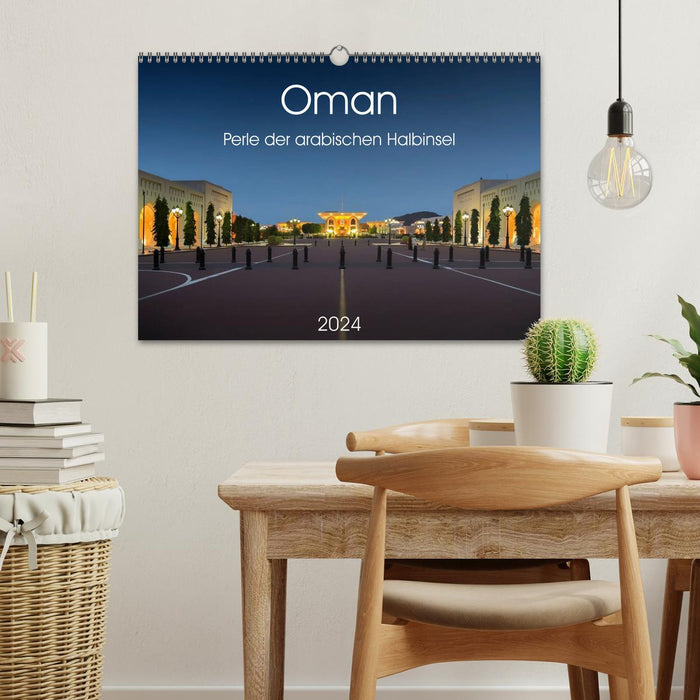 Oman - Perle der arabischen Halbinsel (CALVENDO Wandkalender 2024)