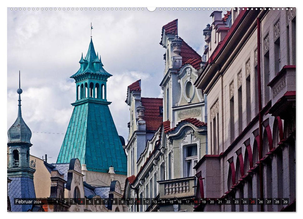 Vltava Pearl Prague (Calvendo Premium Calendrier mural 2024) 