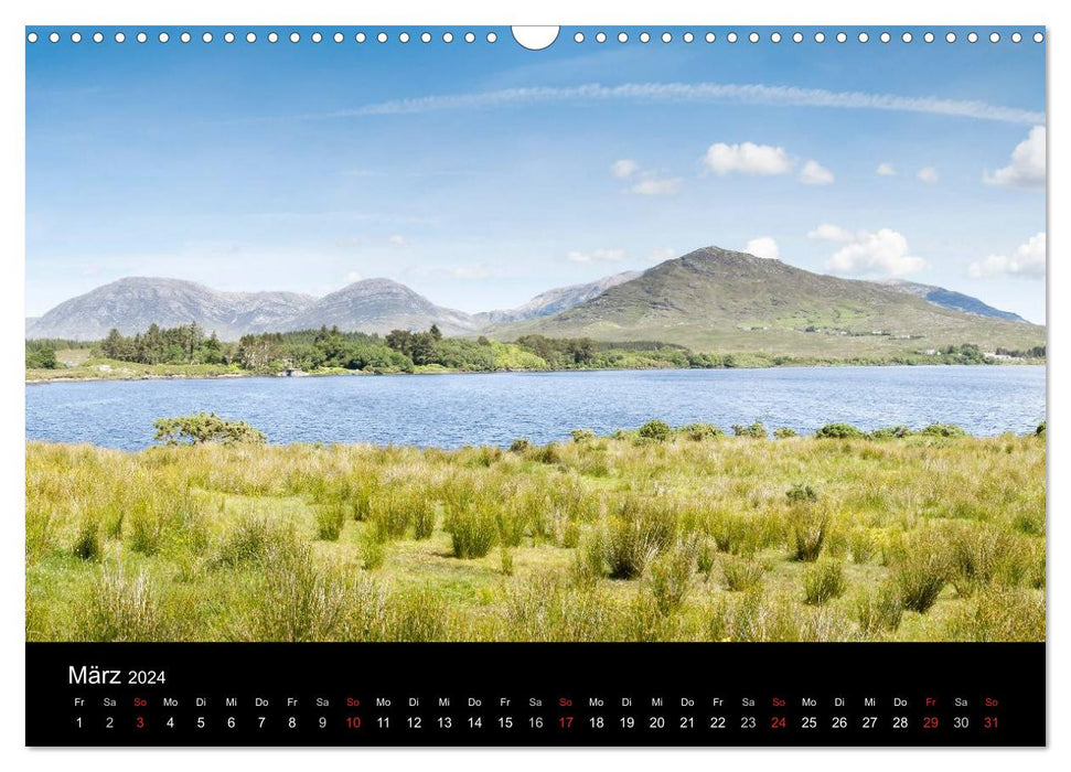 Ireland - Green Island in the North (CALVENDO Wall Calendar 2024) 