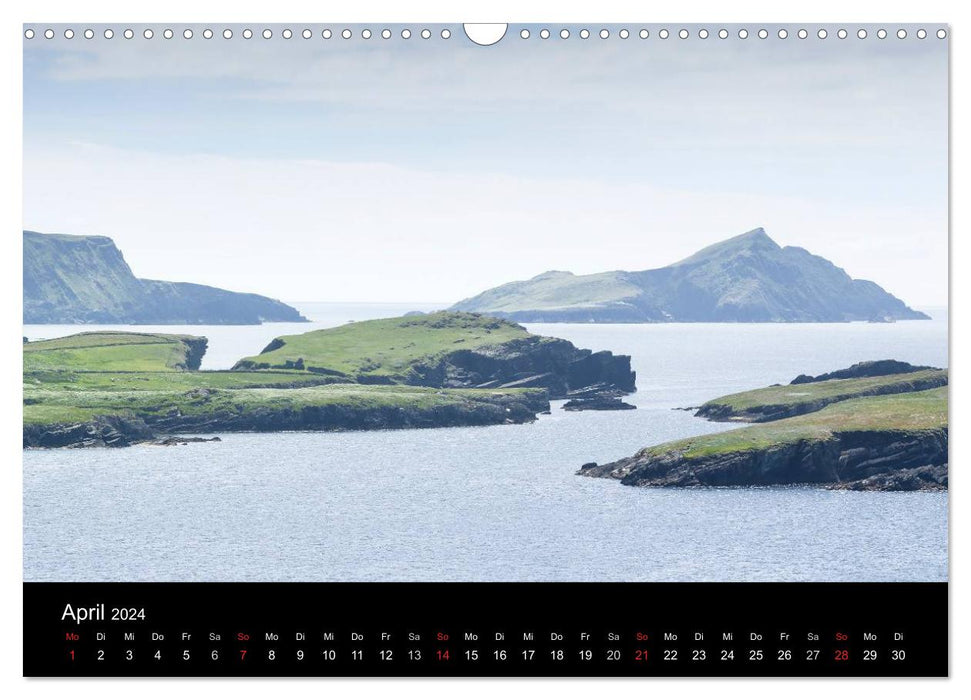 Ireland - Green Island in the North (CALVENDO Wall Calendar 2024) 