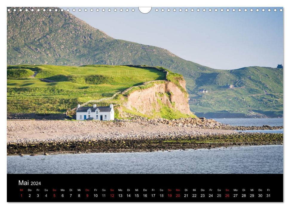 Ireland - Green Island in the North (CALVENDO Wall Calendar 2024) 