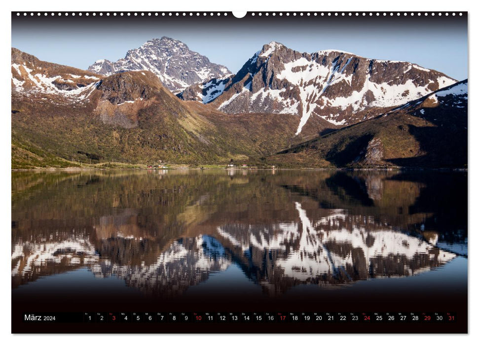 charming Norway (CALVENDO wall calendar 2024) 