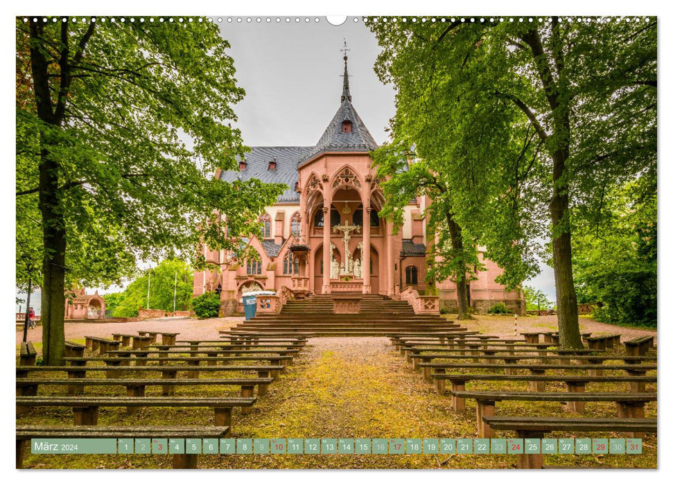 Bingen - Gate to the Middle Rhine (CALVENDO Premium Wall Calendar 2024) 