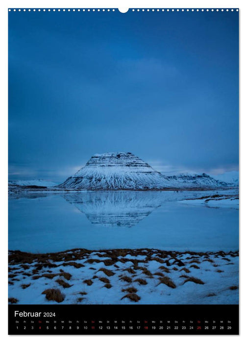 Iceland - Wonderful Landscapes (CALVENDO Premium Wall Calendar 2024) 