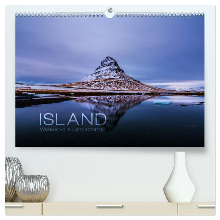 Island - Wundervolle Landschaften (CALVENDO Premium Wandkalender 2024)
