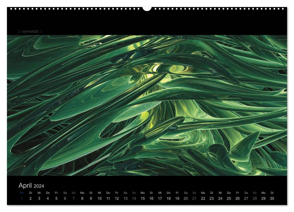 Abstract Art (CALVENDO Premium Wall Calendar 2024) 