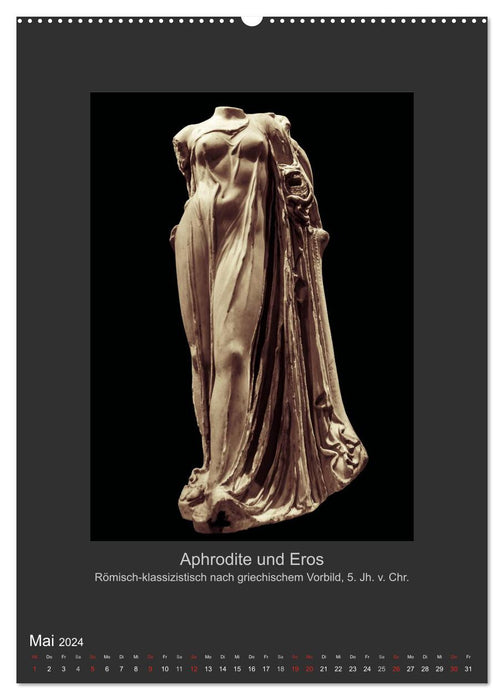 Meisterwerke der Bildhauerkunst (CALVENDO Premium Wandkalender 2024)