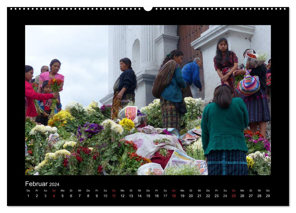 Colorful Guatemala (CALVENDO wall calendar 2024) 